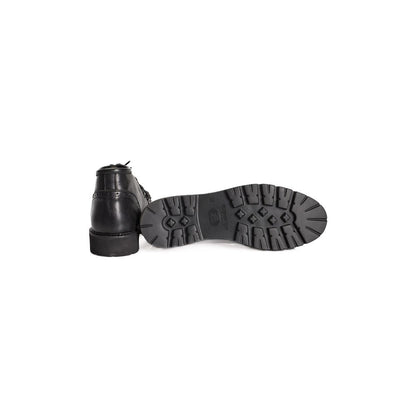 Roberto Pepe Luxury Stiefel aus schwarzem Kalbsleder