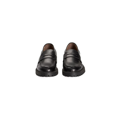 Roberto Pepe Luxury Loafer aus schwarzem Kalbsleder