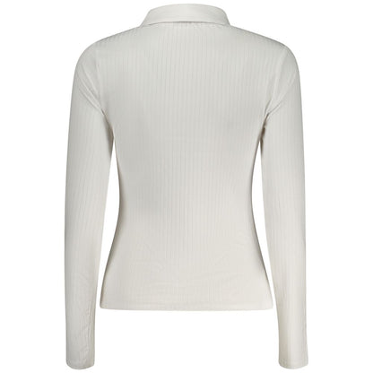 Guess Jeans Weißes Polyester-Hemd