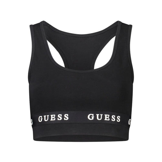 Guess Jeans Schwarzes Baumwollhemd