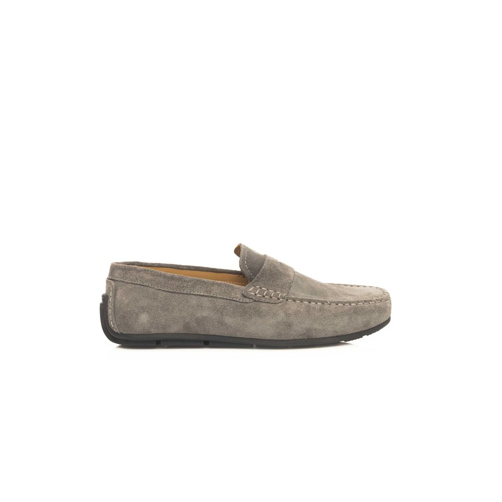 Cerruti 1881 Graue Rindsleder Herren Loafer