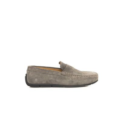 Cerruti 1881 Graue Rindsleder Herren Loafer