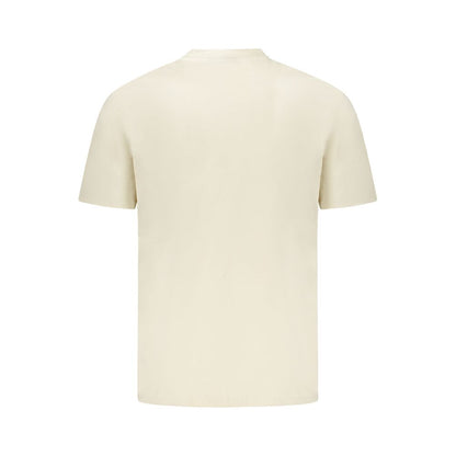 Napapijri Beige Baumwolle Männer T-Shirt