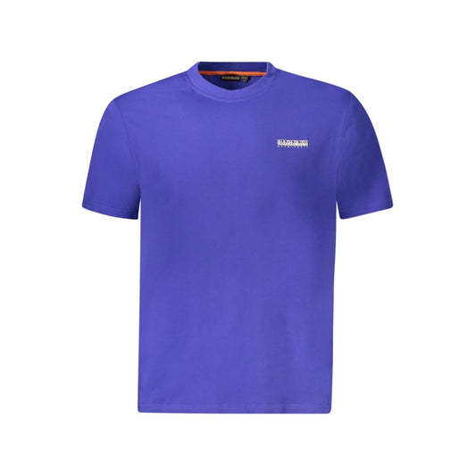 Napapijri Blau Baumwolle Männer T-Shirt