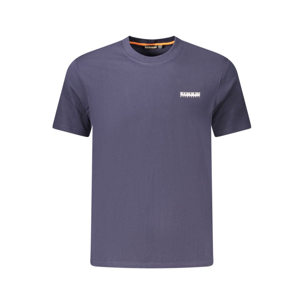 Napapijri Blau Baumwolle Männer T-Shirt