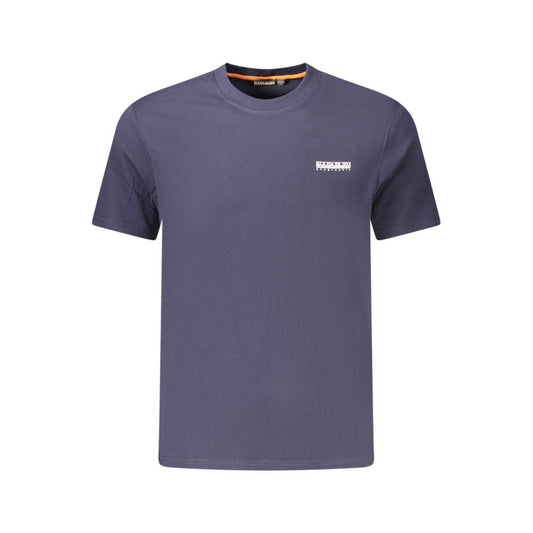 Napapijri Blau Baumwolle Männer T-Shirt