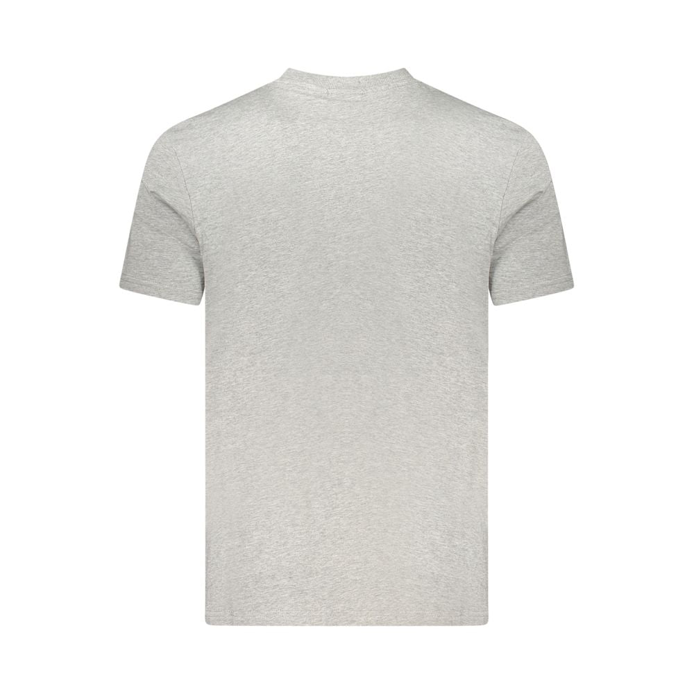 Napapijri Graues Baumwolle Männer T-Shirt