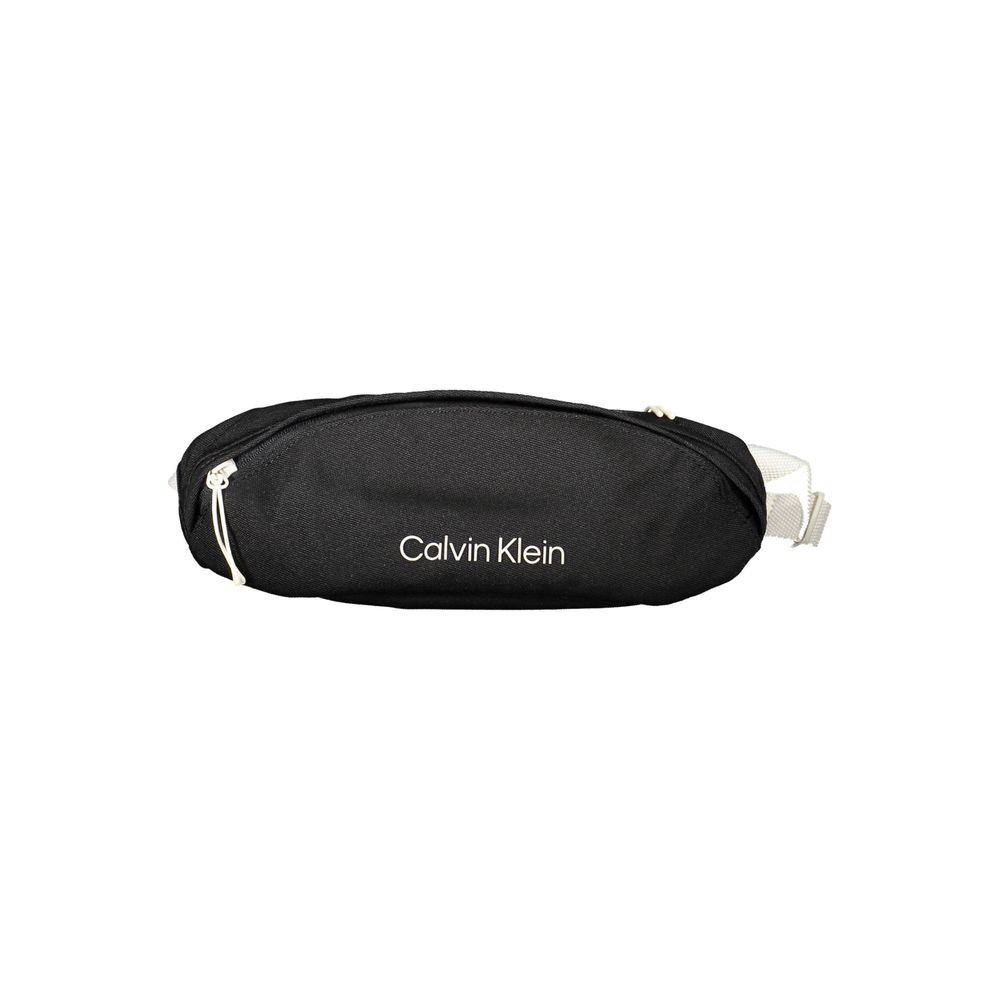 Calvin Klein Schwarze Polyester Handtasche