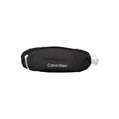 Calvin Klein Schwarze Polyester Handtasche