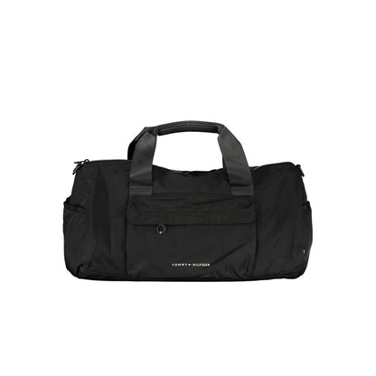 Tommy Hilfiger Schwarze Polyester Handtasche