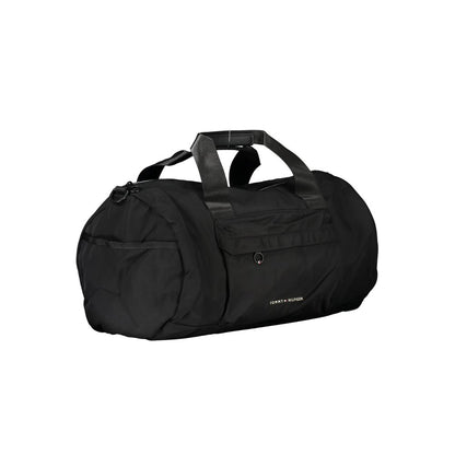 Tommy Hilfiger Schwarze Polyester Handtasche