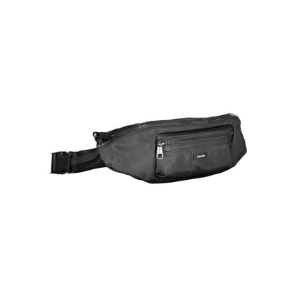 Calvin Klein Schwarze Polyester Handtasche
