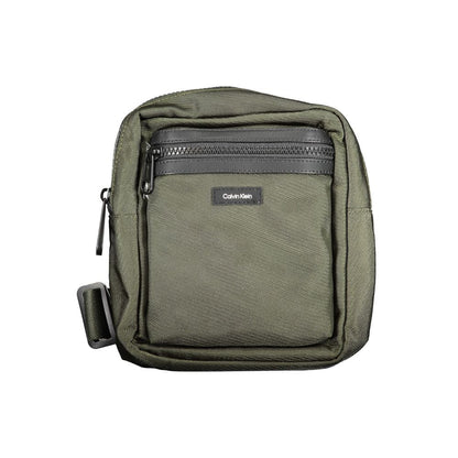 Calvin Klein Grüne Polyester-Handtasche