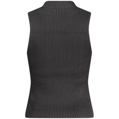 Guess Jeans Schwarzes Baumwoll-Tank-Top