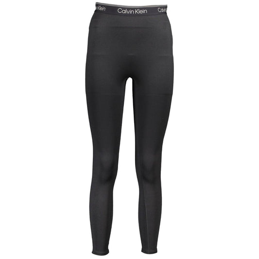 Calvin Klein Schwarze Polyester-Hose
