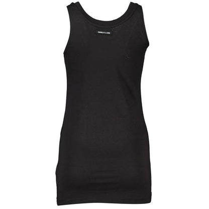 Cavalli Class Schwarzes Baumwoll-Tank-Top