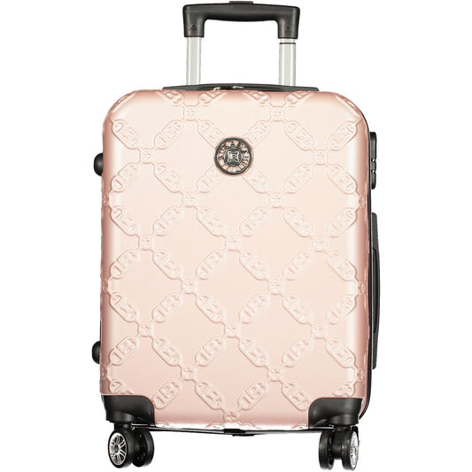Laura Biagiotti Rosa Polyethylen-Gepäck und Reisen