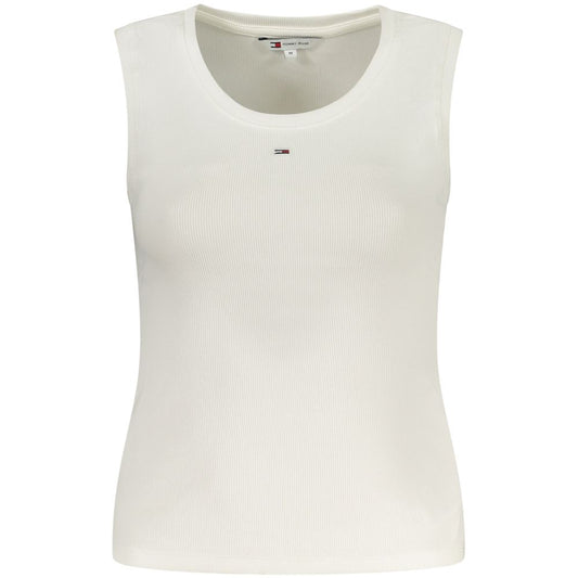 Tommy Hilfiger Weißes Baumwoll-Tank-Top