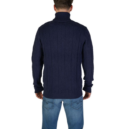 In My Hood Blauer Polyester-Pullover