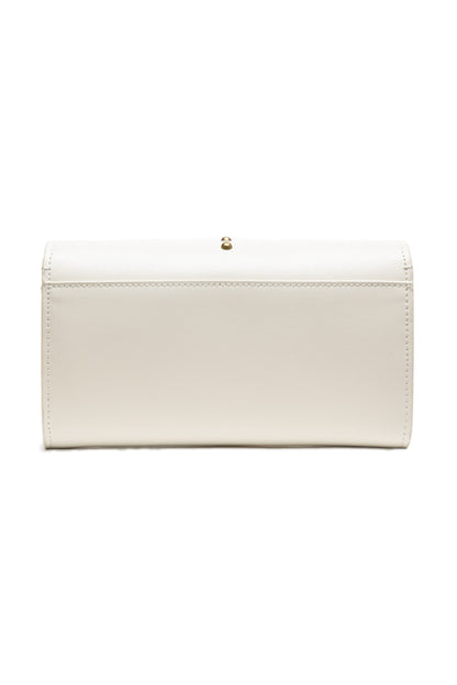 PINKO Weißes Leder One Simply Love Mini Tasche