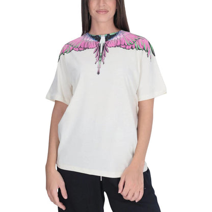 County of Milan T-Shirt aus weißer Baumwolle