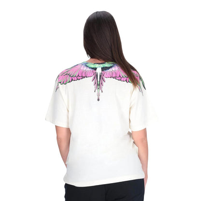 County of Milan T-Shirt aus weißer Baumwolle