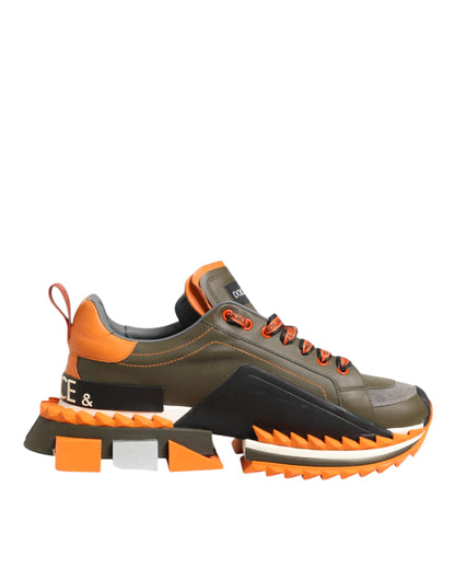 Dolce & Gabbana Multicolor Super King Low Top Turnschuhe Schuhe