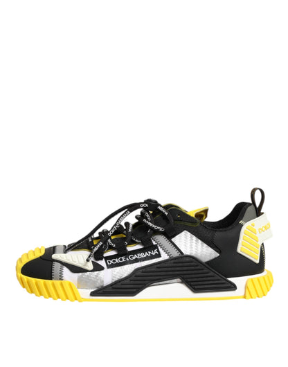 Dolce & Gabbana Multicolor Nylon Low Top NS1 Turnschuhe Schuhe