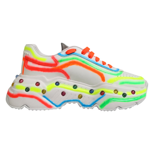Dolce & Gabbana Multicolor Daymaster Low Top Turnschuhe Schuhe