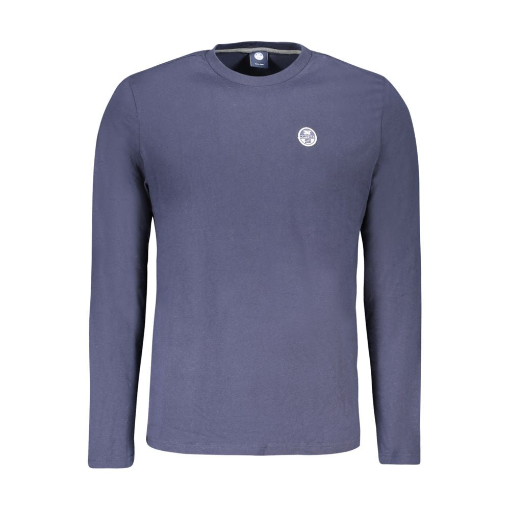 North Sails T-Shirt aus blauer Baumwolle