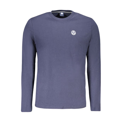 North Sails T-Shirt aus blauer Baumwolle