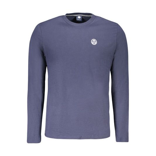 North Sails T-Shirt aus blauer Baumwolle