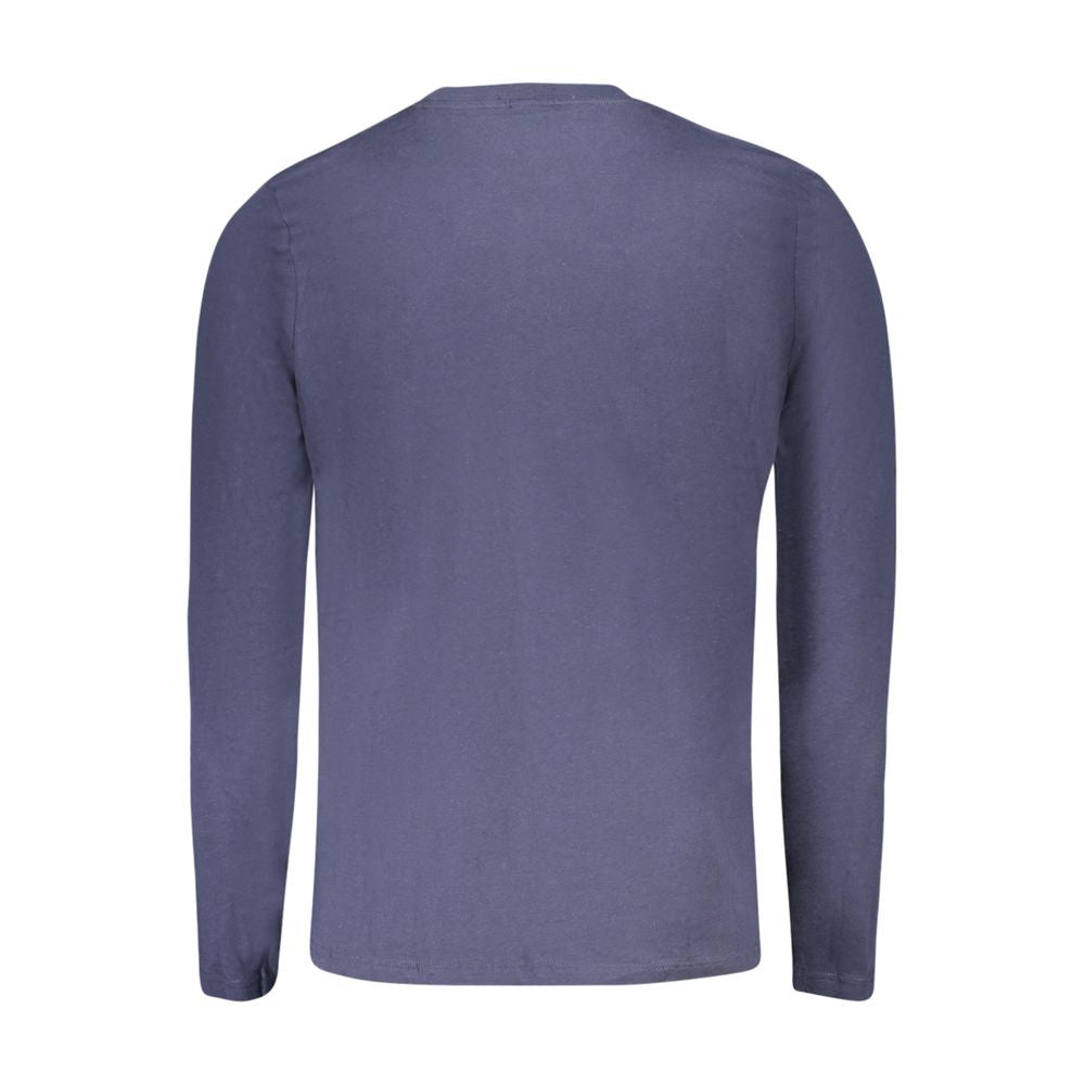 North Sails T-Shirt aus blauer Baumwolle