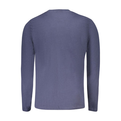 North Sails T-Shirt aus blauer Baumwolle