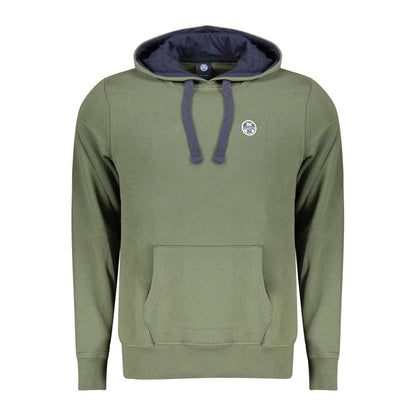 North Sails Grünes Baumwoll-Sweatshirt