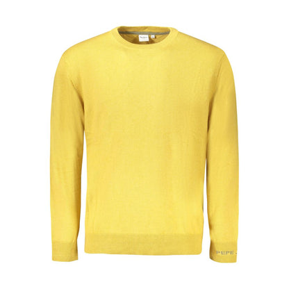 Pepe Jeans Gelber Baumwollpullover