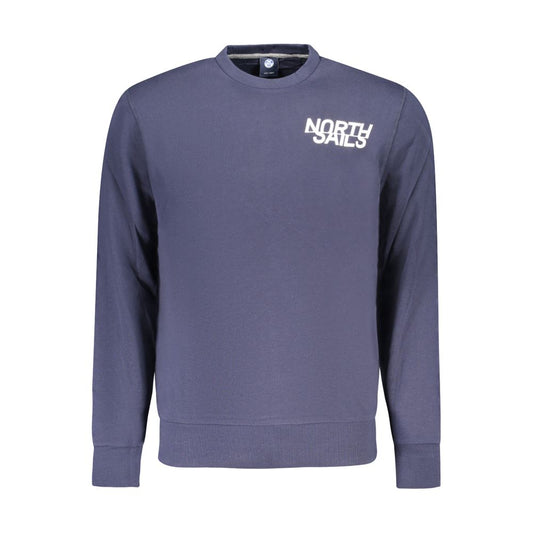 North Sails Blaues Baumwoll-Sweatshirt