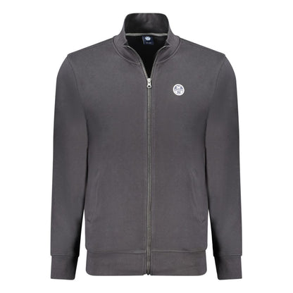 North Sails Schwarzes Baumwoll-Sweatshirt