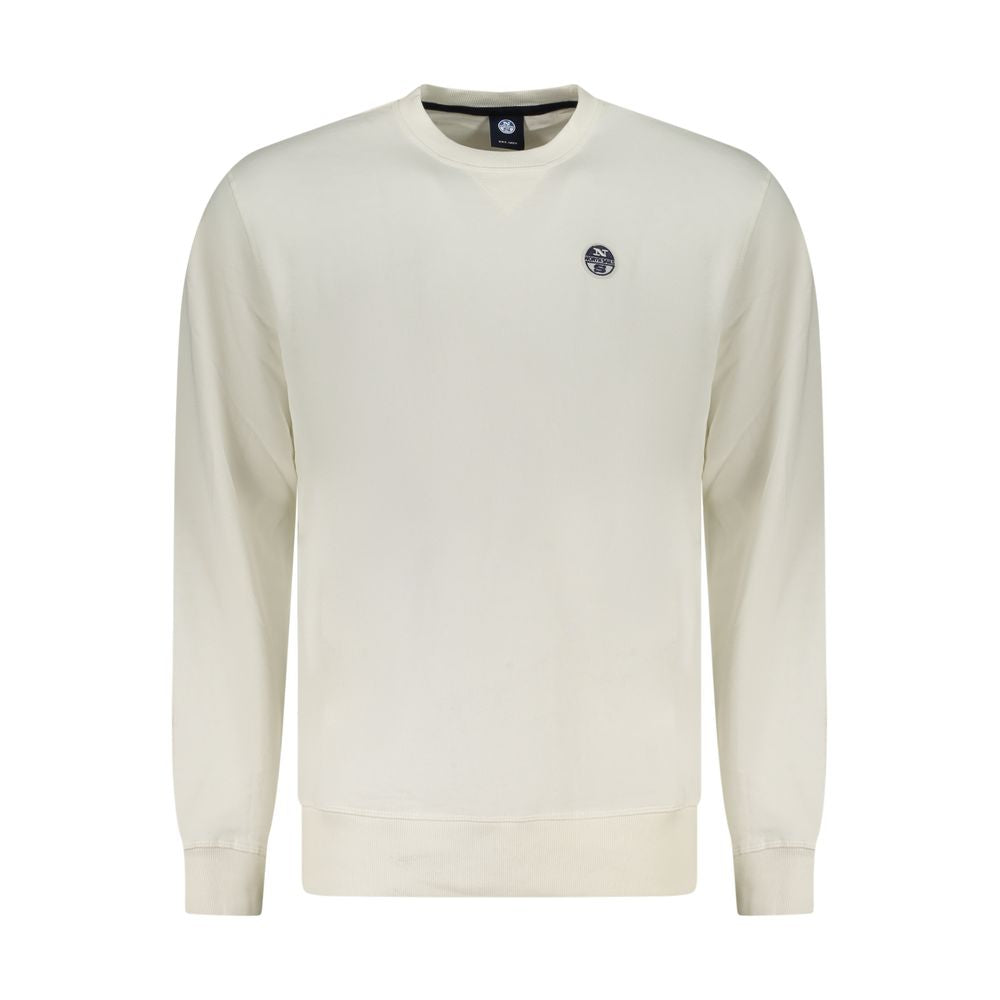 North Sails Weißes Baumwoll-Sweatshirt