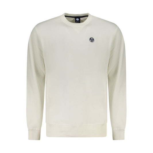 North Sails Weißes Baumwoll-Sweatshirt