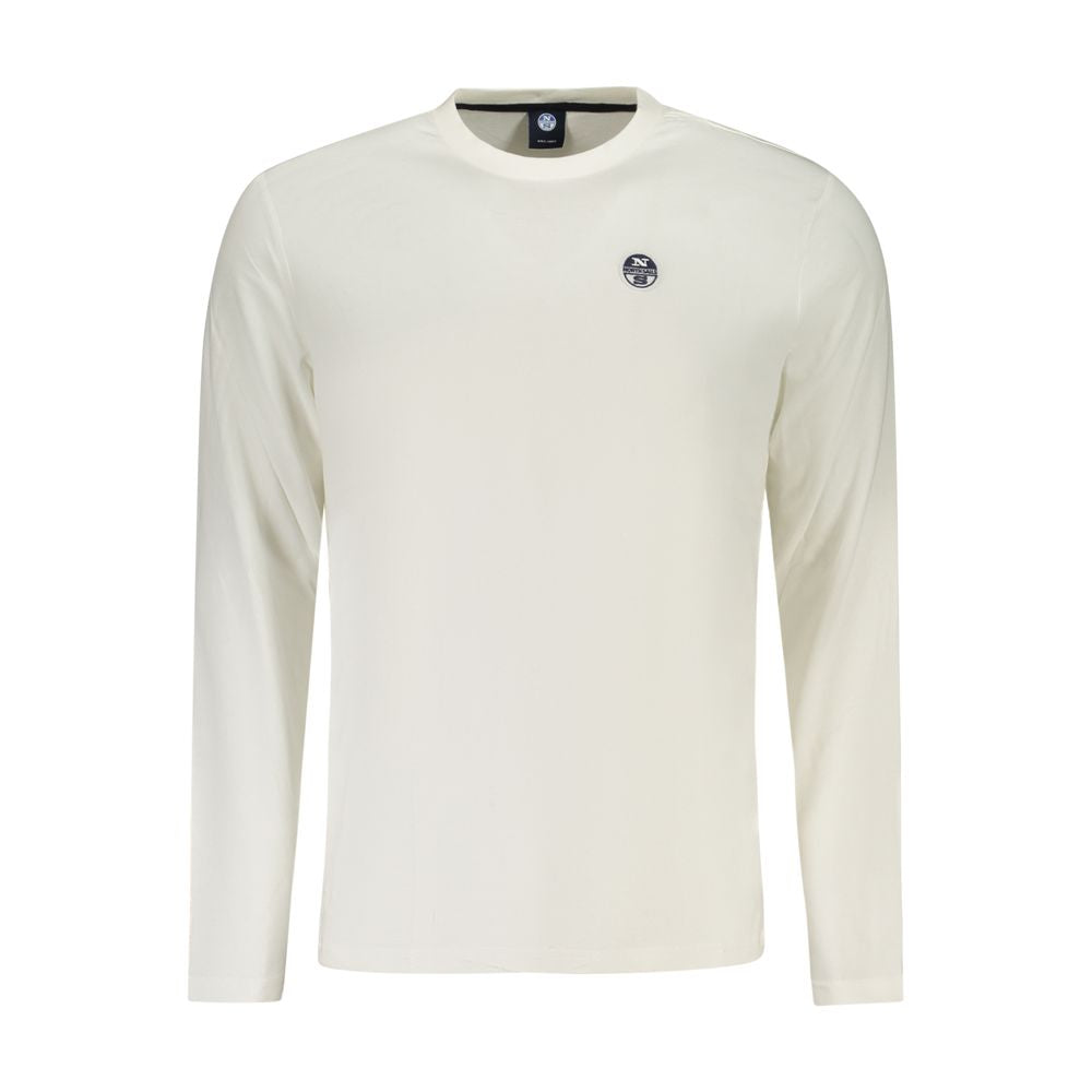North Sails T-Shirt aus weißer Baumwolle