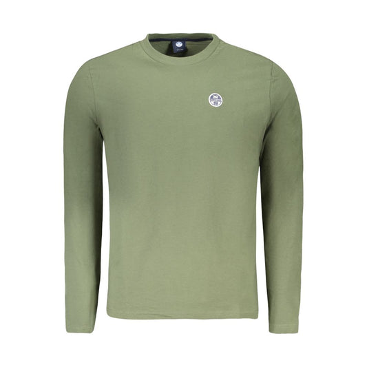 North Sails T-Shirt aus grüner Baumwolle