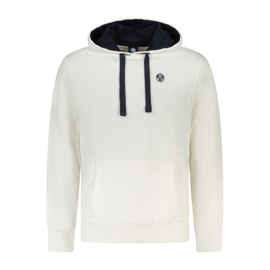 North Sails Weißes Baumwoll-Sweatshirt