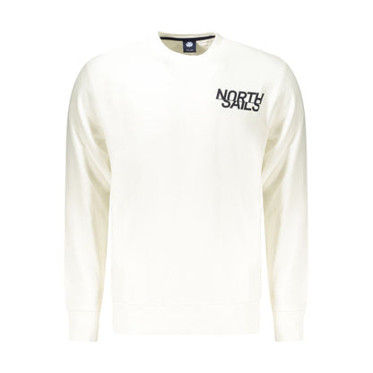 North Sails Weißes Baumwoll-Sweatshirt