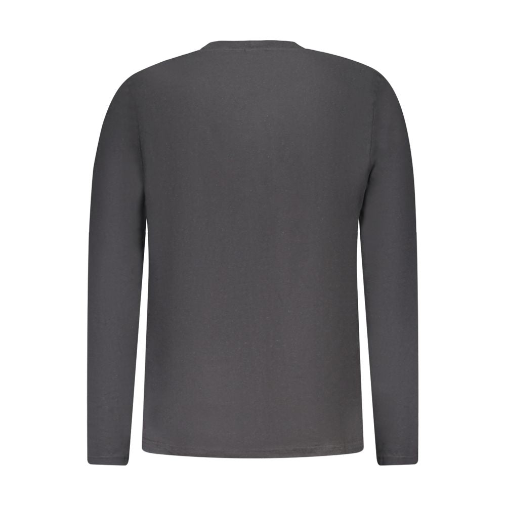 North Sails Schwarzes T-Shirt aus Baumwolle