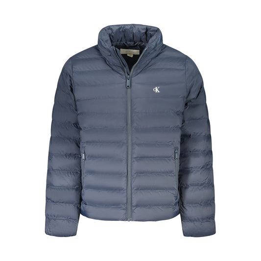 Calvin Klein Blaue Polyamid-Jacken &amp