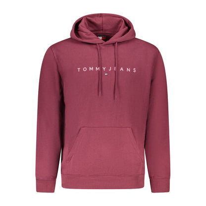 Tommy Hilfiger Roter Baumwollpullover für Männer