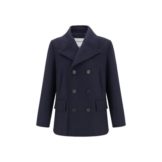 Burberry Erbsenmantel aus Wolle