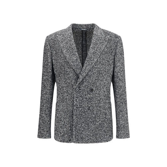 Dolce & Gabbana Portofino Zweireiher-Jacke mit Chevron-Muster