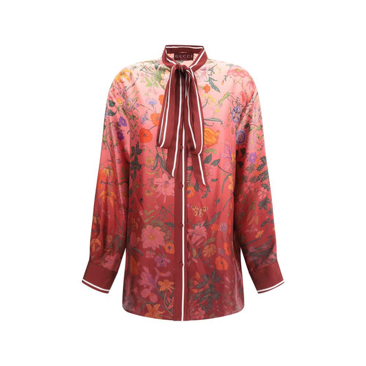 Gucci Seidenblumenhemd
